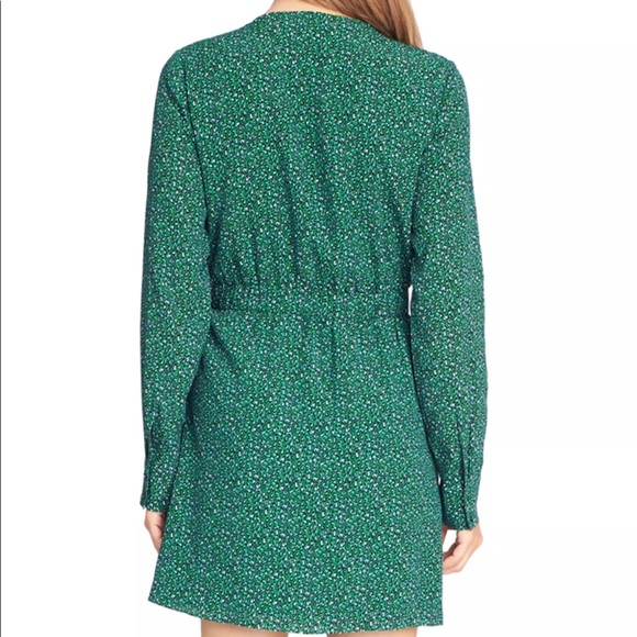 Green Leopard Print Dress - Picture 4 of 9